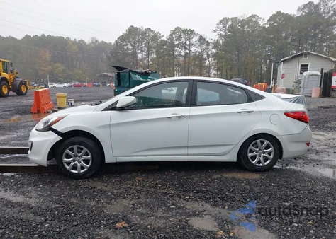 2013 Hyundai Accent Gls из США, поврежденный, VIN KMHCT4AE2DU529563